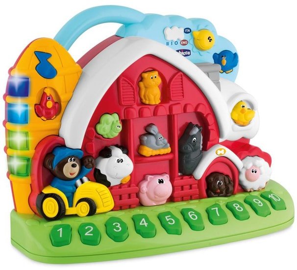 Интерактивная игрушка Chicco Говорящая ферма 00060079000180