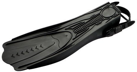 Ласты IST Sports FP02BK-M/L (черный/серый)