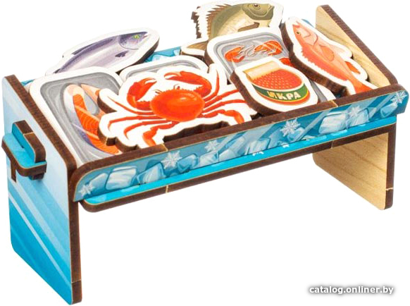Магазин игрушечный WoodLand Toys Мясо и морепродукты. Супермаркет 370102 Магазин игрушечный WoodLand Toys Мясо и морепродукты. Супермаркет 370102