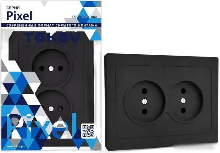 Розетка Tokov Electric Pixel TKE-PX-R2F-C14