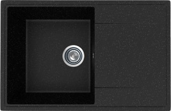 Кухонная мойка Mixline ML-GMU07 556736 (черный камень)