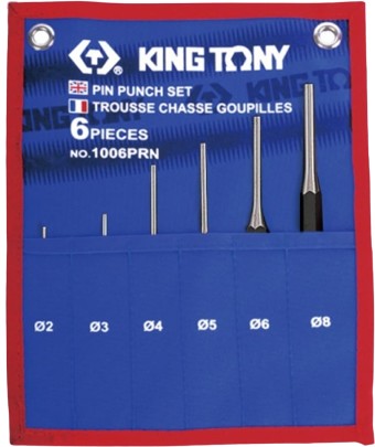 Набор выколоток King Tony 1006PRN (6 предметов)