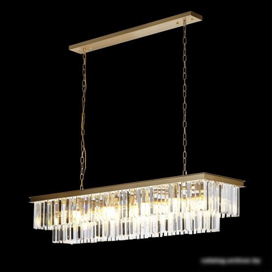 Подвесная люстра LOFT IT Prism Clear 10019/1200R Gold