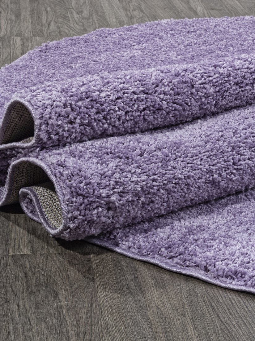 Ковер для жилой комнаты Merinos Makao S600-OVAL-F.LILAC (1.5х3)