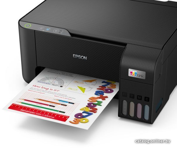 МФУ Epson EcoTank L3200 (ресурс стартовых контейнеров 6500/4500, контейнер 103)