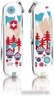 Туристический нож Victorinox Classic LE2015 "Swiss Village" [0.6223.L1510]