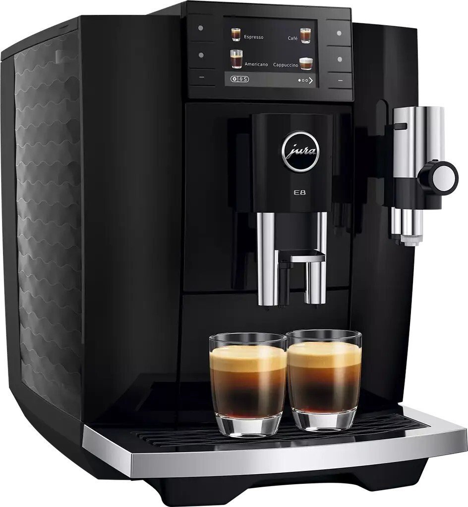 Кофемашина JURA E8 Piano Black ED 15745 (черный)