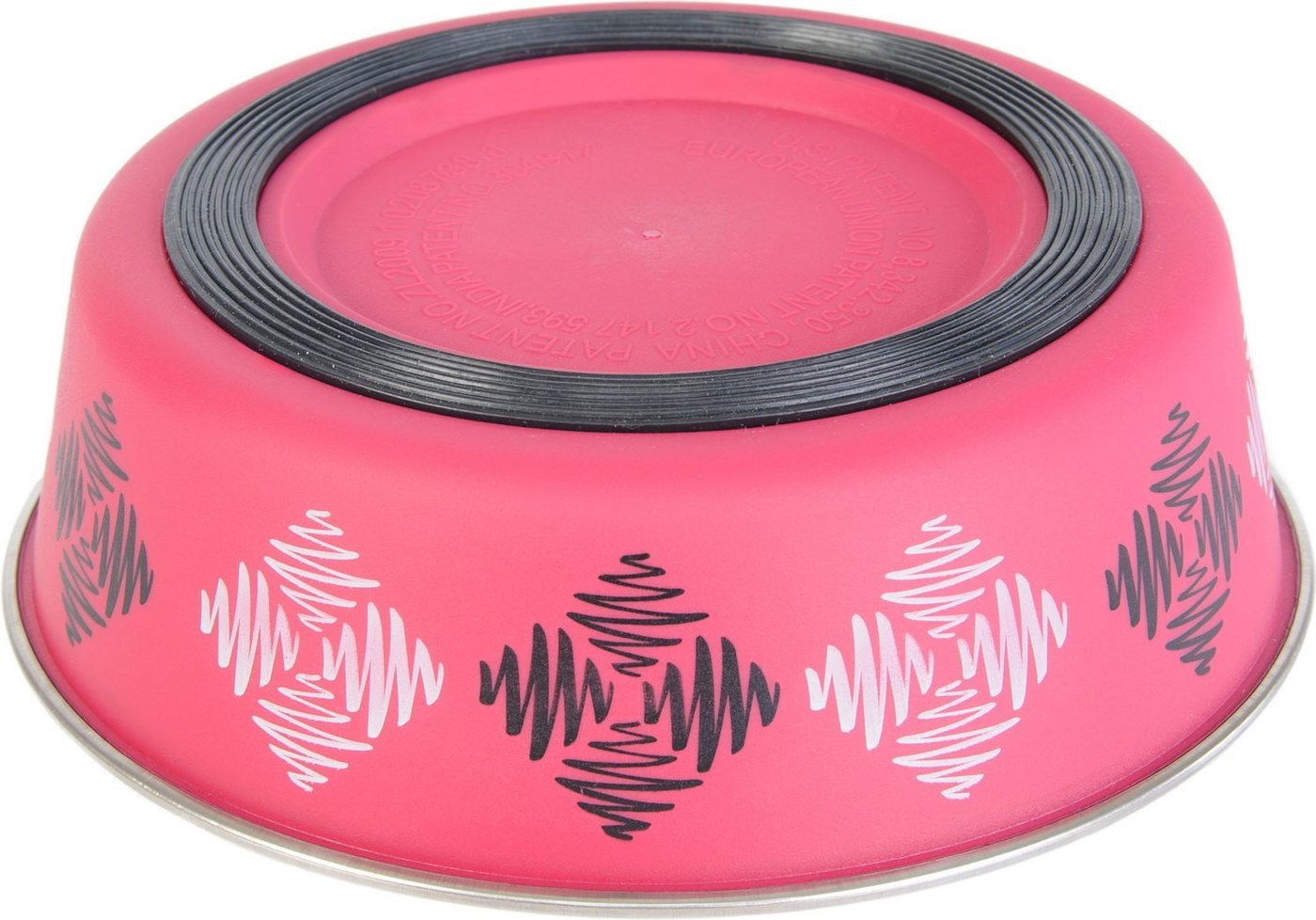 Миска ZooZooZoo Ромбы SWT-6001-800/rhomb (розовый)