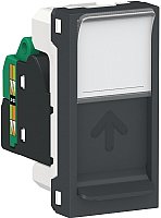Розетка компьютерная Schneider Electric Unica NU341054