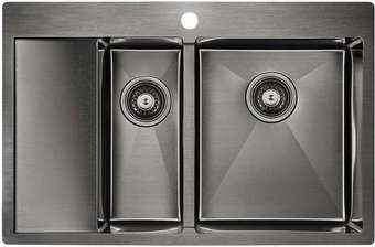 Кухонная мойка Paulmark PM227851-GMR