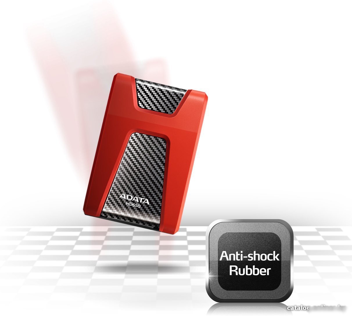 Внешний жесткий диск A-Data DashDrive Durable HD650 1TB (AHD650-1TU3-CRD)