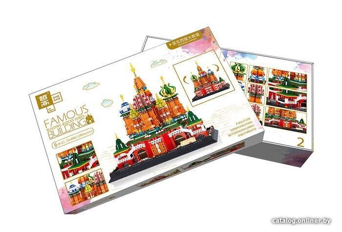 Конструктор King Creator 10961 Собор Василия Блаженного
