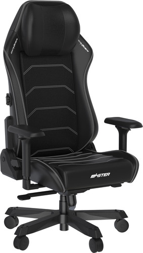 Кресло DXRacer I-DMC/MAS2022/NL (черный с белой строчкой)