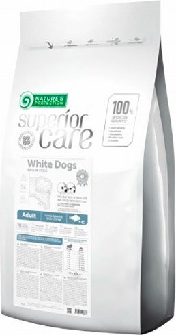 Сухой корм для собак Nature's Protection SC Whitе Dogs Grain Free White Fish Large Breeds 15 кг