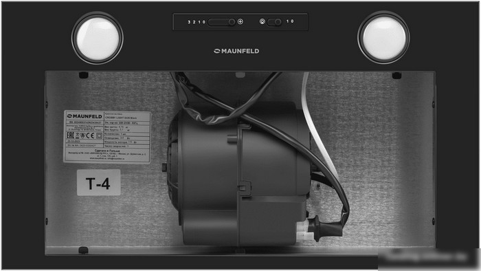 Кухонная вытяжка MAUNFELD Crosby Light 5028 (черный)
