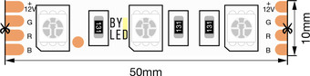 Светодиодная лента Byled BLS5050-60-12-14.4-RGB