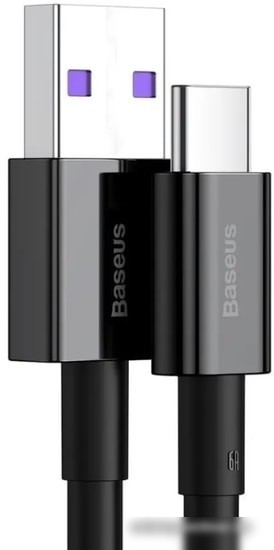 Кабель Baseus Superior USB Type-A - Type-C 66 Вт (2 м, черный)