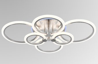 Припотолочная люстра Aitin Pro MX30075/6 (серебро RGB)