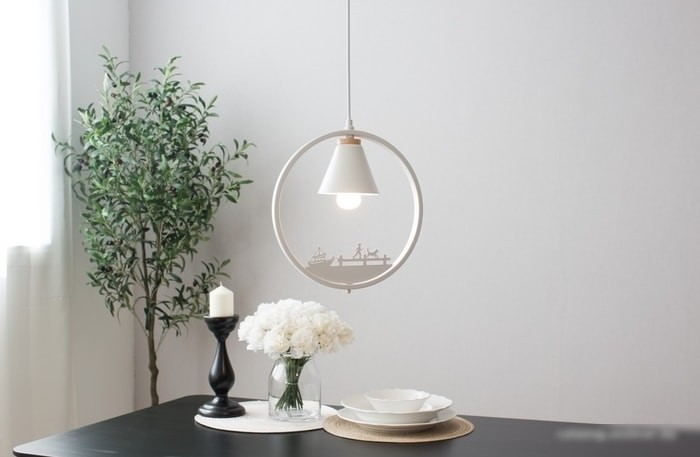 Подвесная люстра Home Light A044-1-W