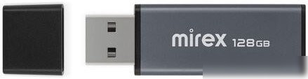 USB Flash Mirex Stiff Gray 128GB 13600-FMUST128