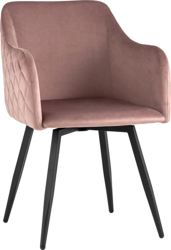 Стул Stool Group Ника MC66-5F KD HLR-44 (велюр пыльно-розовый)