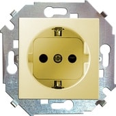 Розетка Simon 15 1591443-031 (слоновая кость)