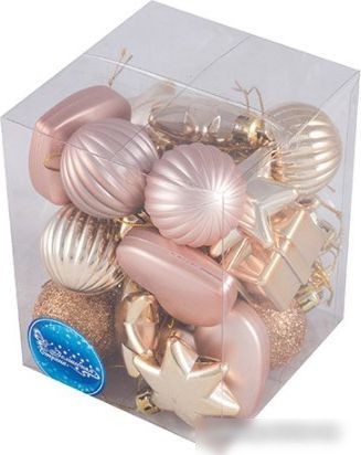 Елочная игрушка Волшебная страна Ассорти 007441 (24 шт)