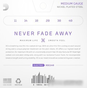 Струны для гитары D'Addario XSE0946