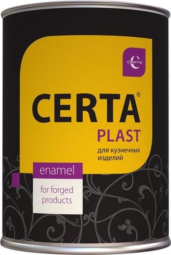 Эмаль Certa Plast 800 г (черный)
