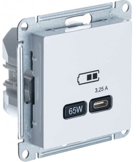 Розетка Type-C Schneider Electric Atlas Design ATN000127