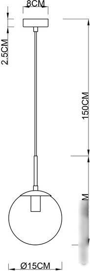 Подвесная люстра Arte Lamp Volare A1565SP-1PB