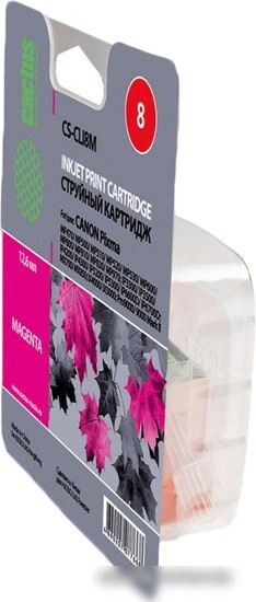 Картридж CACTUS CS-CLI8M (аналог Canon CLI-8 Magenta)