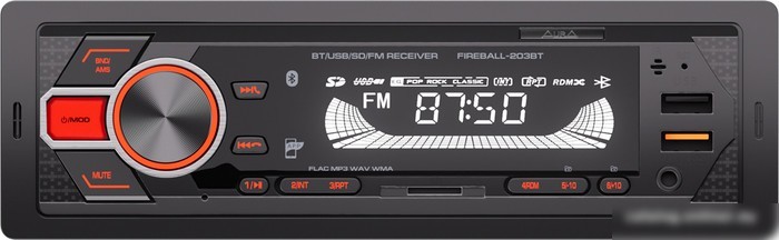 USB-магнитола Aura Fireball-203BT