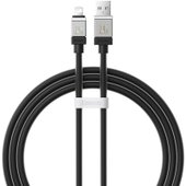 Кабель Baseus CoolPlay Series USB Type-A - Lightning (1 м, черный)