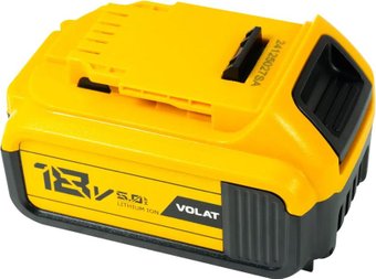 Аккумулятор VOLAT VT-DEW-DCB184-18.0V5.0AH (18В/5 Ah)