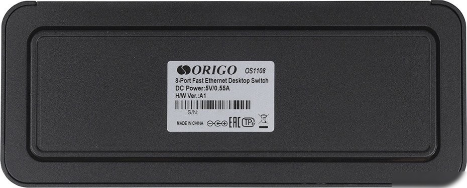 Неуправляемый коммутатор Origo OS1108/A1A
