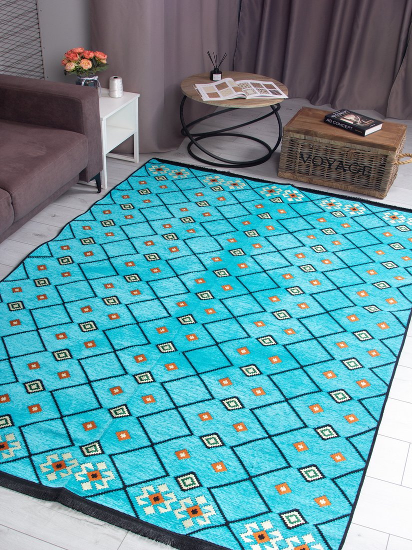 Ковер для жилой комнаты Ilhan Mensucat Alasha Kilim ALASHA5-000-STAN (1.6х2.3)
