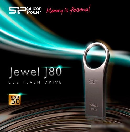 USB Flash Silicon-Power Jewel J80 32GB (SP032GBUF3J80V1T)