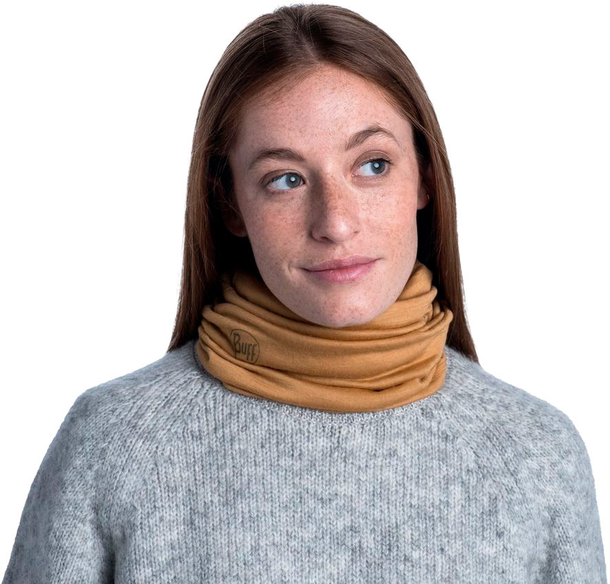 Шарф (бафф) Buff LW Merino Wool Solid Mustard 113010.118.10.00