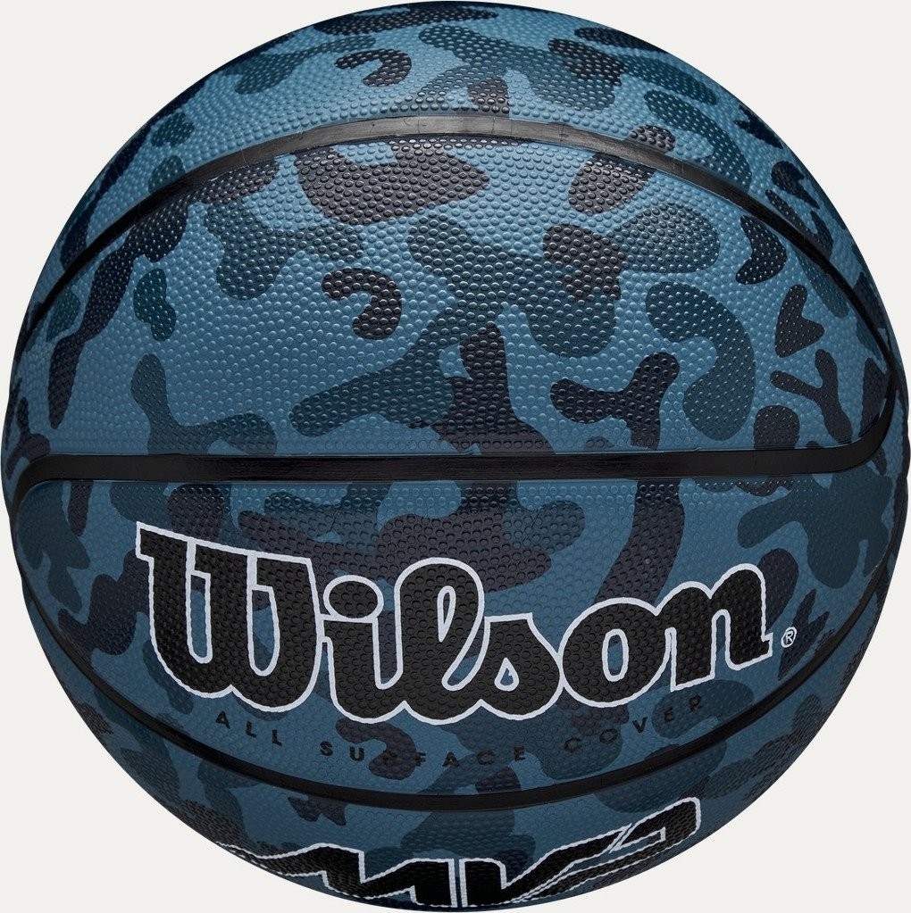 Баскетбольный мяч Wilson MVP Camo Blue WZ3018702XB7 (7 размер)