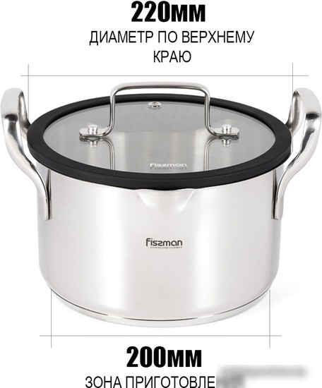 Кастрюля Fissman Fabia 5267