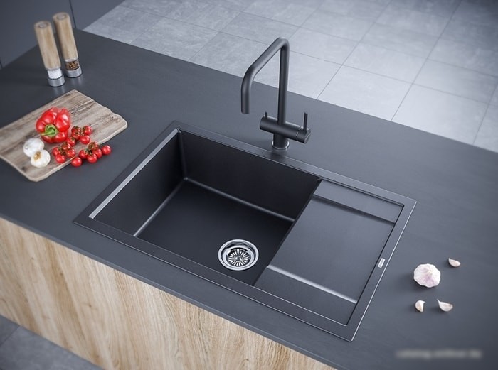 Кухонная мойка Paulmark Verlass PM317850-BL