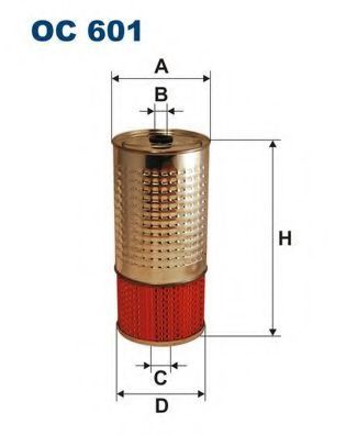 Масляный фильтр Filtron OC601