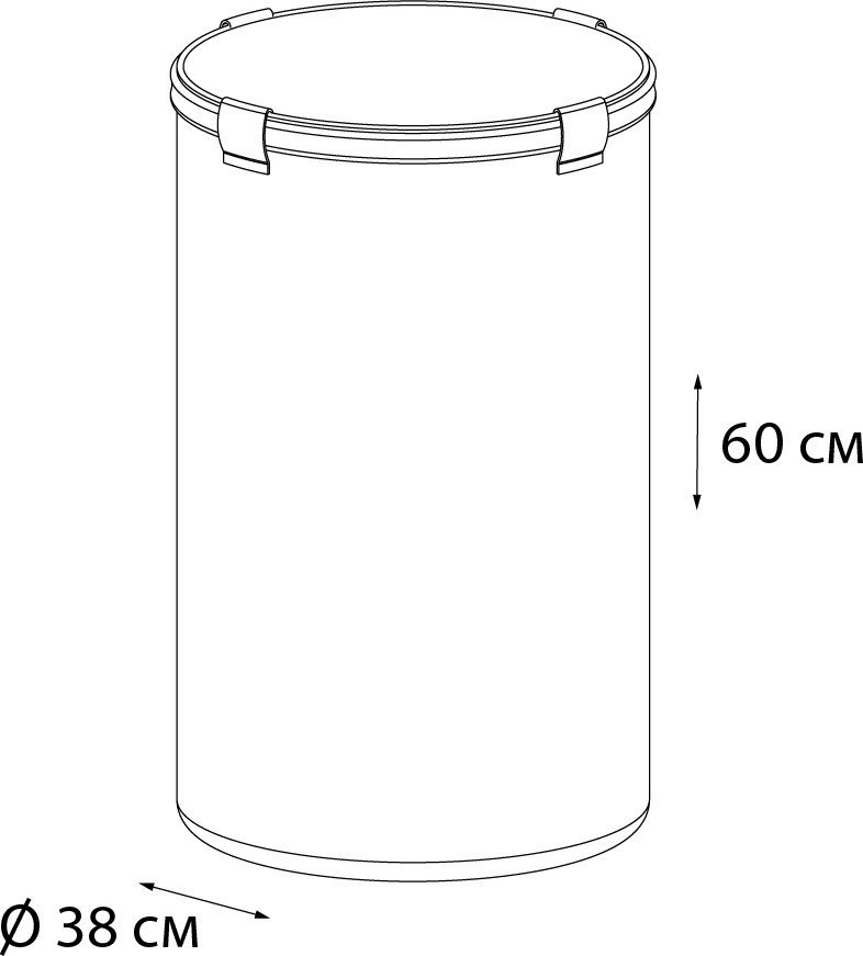 Корзина Fixsen FX-1031B