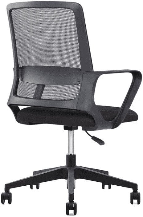 SitZone U-0385 PL (ткань, пластик, черный)