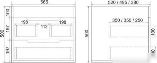 Toppus Тумба под умывальник Satin 60 9711.004