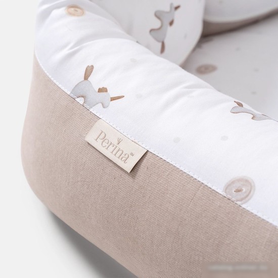 Матрас-кокон Perina Soft Cotton гнездышко ГН-02.12 (песочный)