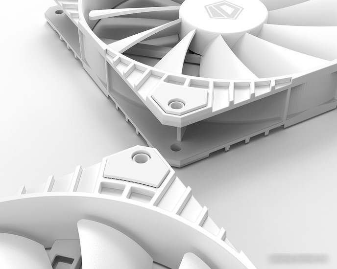 Вентилятор для корпуса ID-Cooling WF-14025-XT White V2