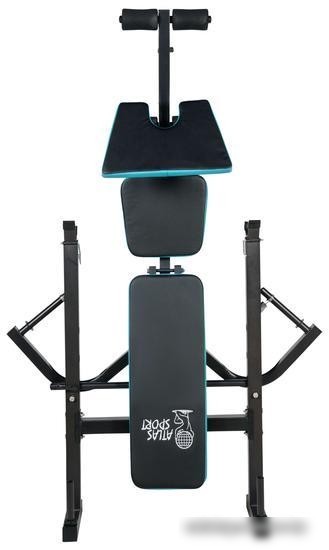 Силовая скамья Atlas Sport 1070 (черный/синий)