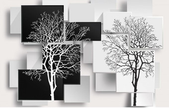 Фотообои Citydecor Дерево 3D Инь-Янь 400x254